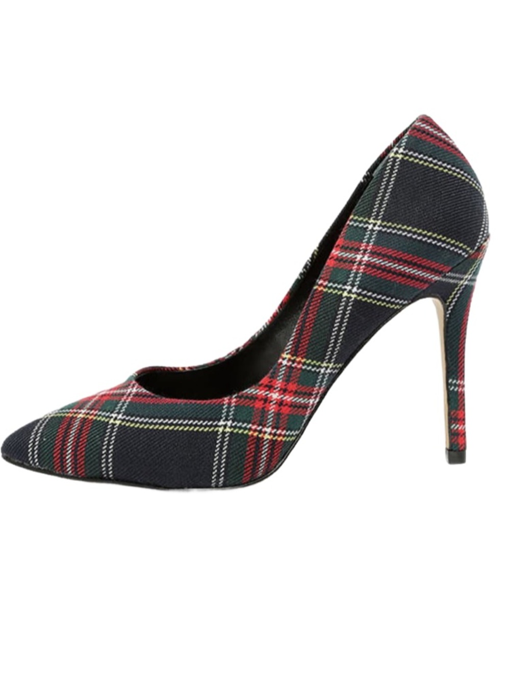 Charles by Charles David Pact Navy and Red Plaid Pumps Size 6